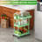 3 Tier Rolling Cart with Drawer & Lockable Wheels, Plastic Shelf Storage Organizer Cart-111378623