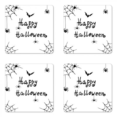 Square 4 Piece Coaster Set