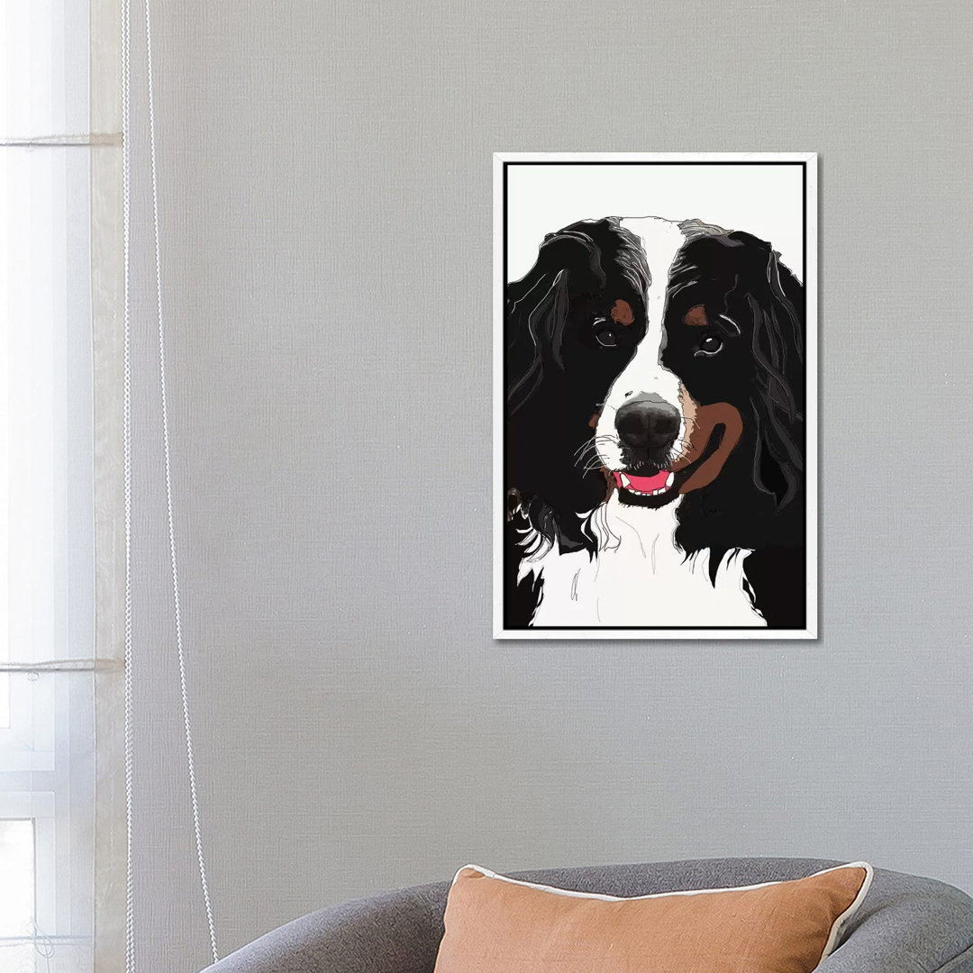 Berner Sennenhund I von Sketch And Paws - Gallery-Wrapped Canvas Giclée on Canvas