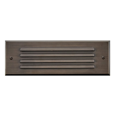 Louvered LED Step Light