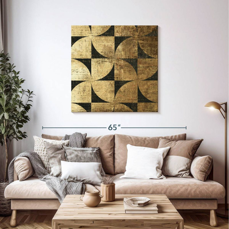 Avery Art déco IV, H 39 po x l 39 po