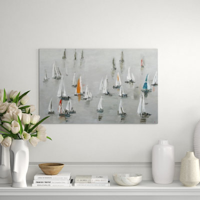 Paul Ngo " Sea Of Grey " by Paul Ngo Painting Print