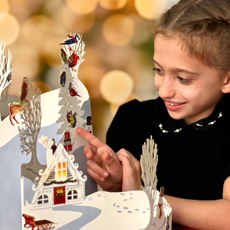 3D Popup Christmas Tree Greeting Card