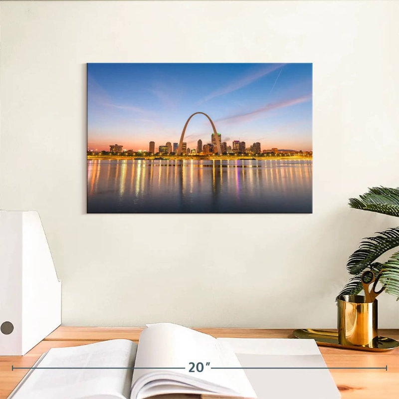 Rorry St Louis Skyline Lights, 8" H x 12" W