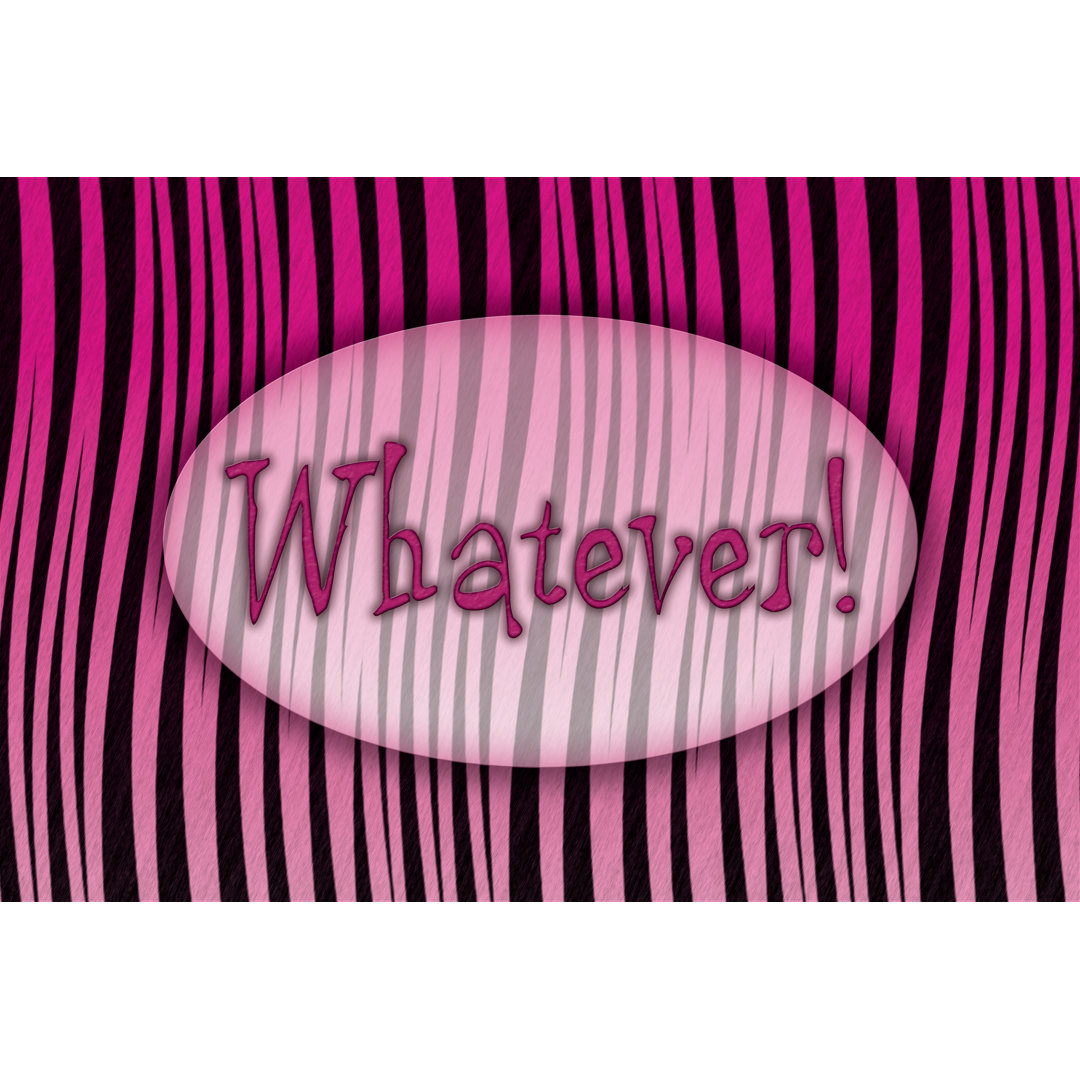 Whatever 2 - Wrapped Canvas Art Prints