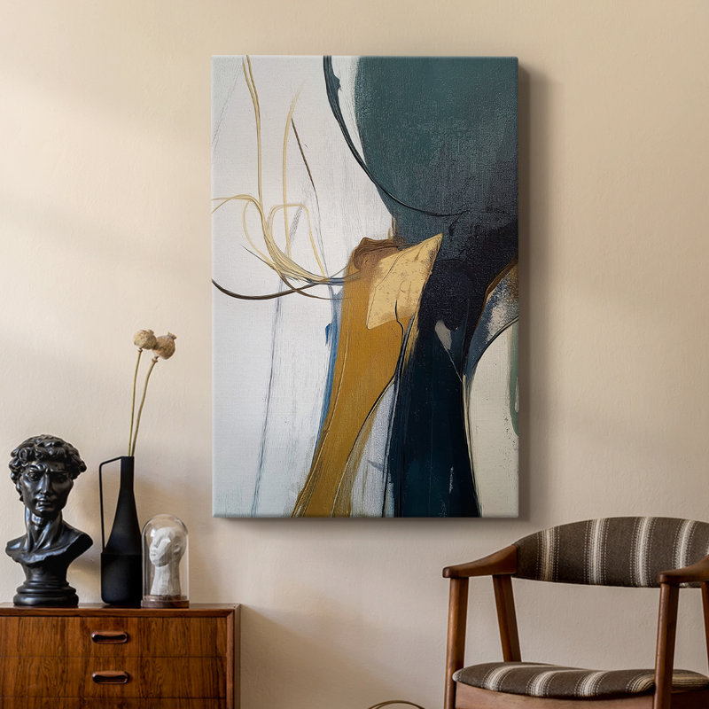 ABSTRACT Series DC XXXVII - Gallery Cavas sur mesure, H 18 po x l 12 po