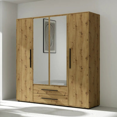 Sunde Manufactured Wood Wardrobe