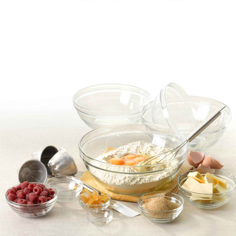 Duralex - Lys Stacking Glass Cooking / Ingredients / Food Bowl, 31cm
