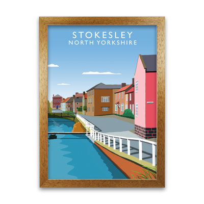 Stokesley North Yorkshire by Richard O'Neill - Single Picture Frame Print