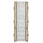 Abdullah 76.69" Foldable Plastic Storage Cabinet with Clear Doors and Removable Shelves-1054414553