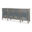 Lilac 88 in. W Solid Wood Sideboard