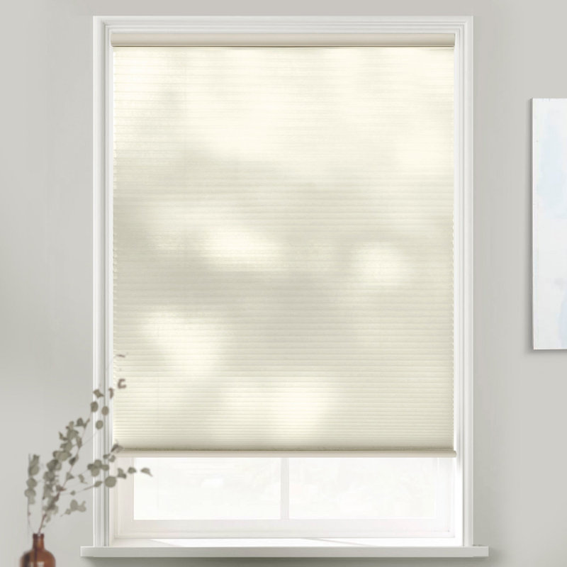  Store cellulaire filtrant la lumière, Ivoire ivoire, L 66,5 po x L 48 po