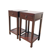 1 - Drawer Solid Wood Nightstand