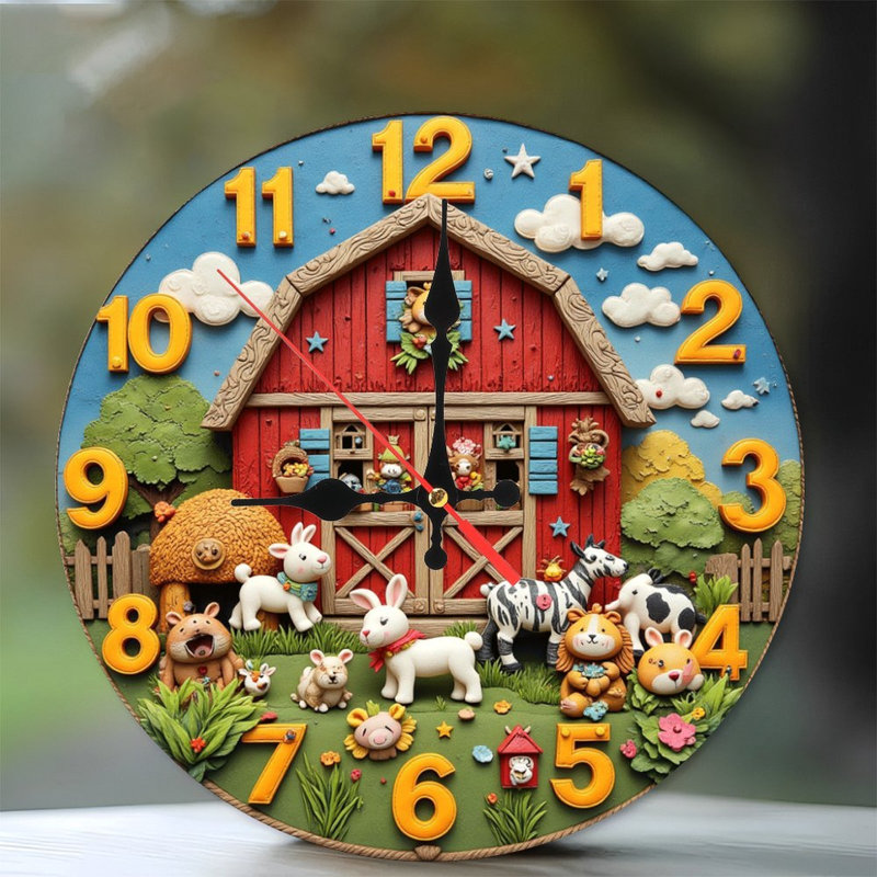 Décoration de ferme animaux de ferme