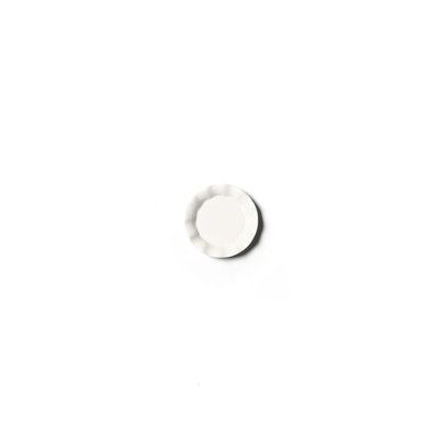 Signature White 4 Ruffle Versa Plate