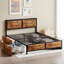Metal Storage Bed