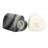 Heart-Shaped Marble Salt And Pepper Shakers