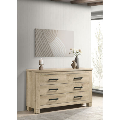 Commode de chambre à 6 tiroirs