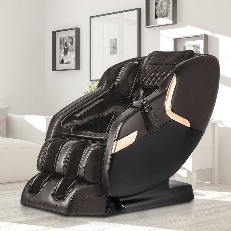 Luca V, Brown Faux Leather