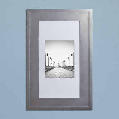Recessed Picture Frame Door Medicine Cabinet with 3 Adjustable Shelves