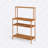 Astra 39.4" Coffee Console Table – Compact Beverage Bar With Open Shelves