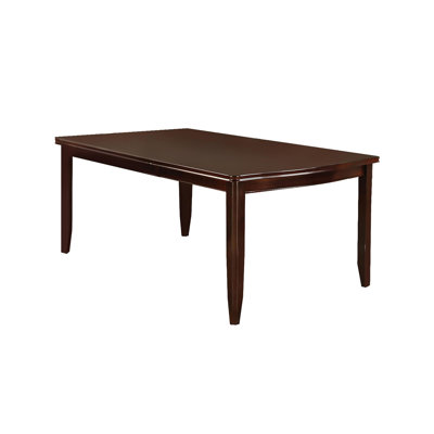 78" W Transitional Dining Table, Espresso