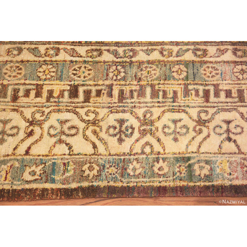 Tapis luxueux en soie de style Khotan