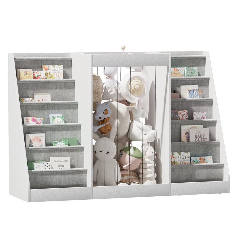 80cm H x 120cm W Bookcase, White