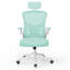 Ergonomic Mesh Office Chair with Adjustable Headrest, Swivel Desk Chair with Flip-Up Arms-536745909