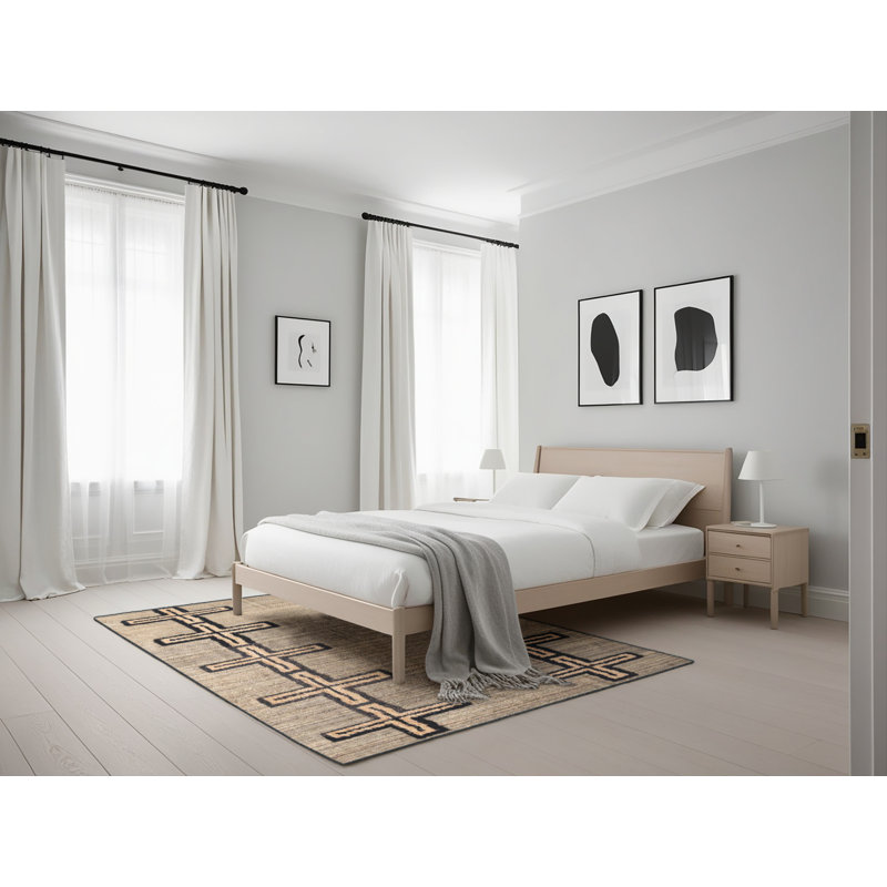 Tapis abstrait moderne 4586, Rectangle 5 pi x 7 pi