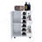 Tennessee Bar Cart, One Cabinet With Division, Six Cubbies For Liquor, Two Shelves-1429483356