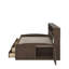 Lit de jour double avec 2 armoires, tablettes et tiroirs-2102326269