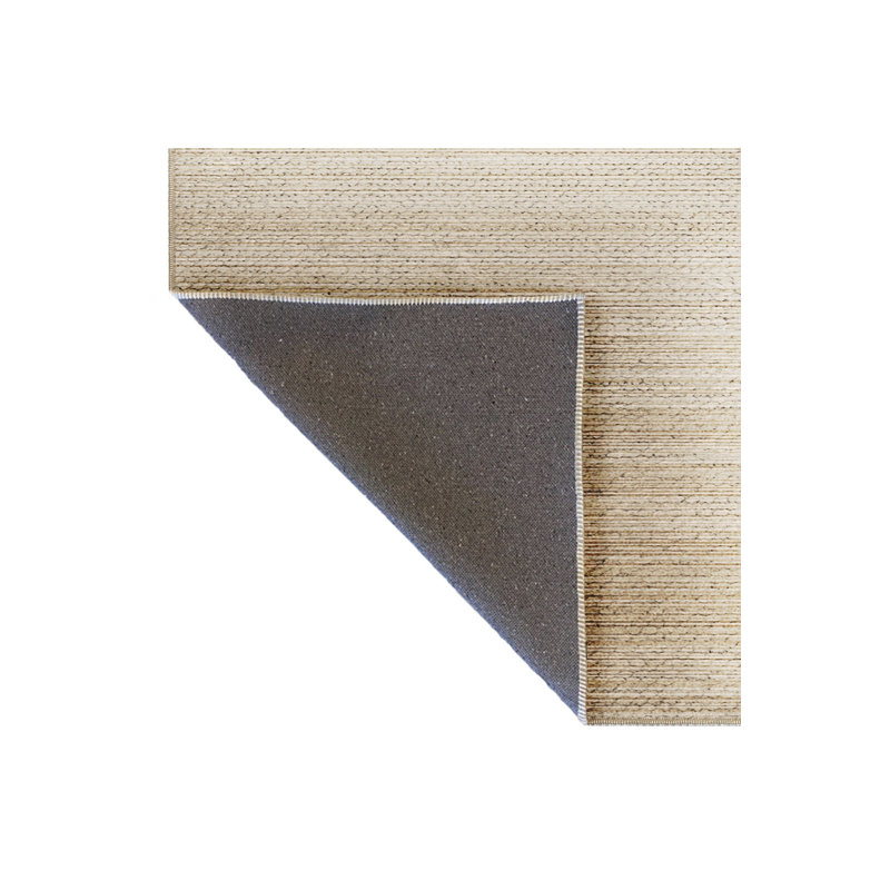 Tapis beige tissé traditionnel Mosso, 4'11" x 7'7"