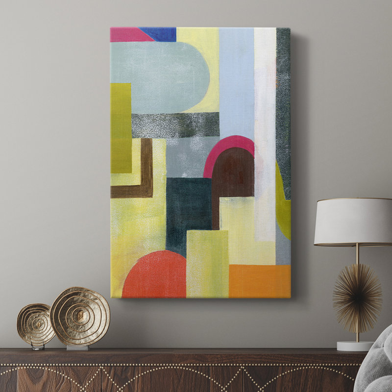 City of Rainbows I - Gallery Cavas, H 27 po x l 18 po