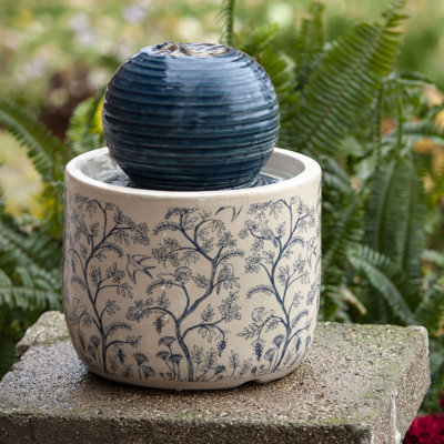 Upstream Indoor Ceramic / Porcelain Table Top Fountain