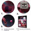 Krystallia Fashion - Sac rose Popart - imprimé-1415471362-1415471367