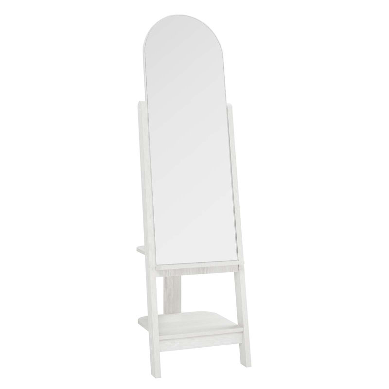 Modway Ascend Standing Mirror, White