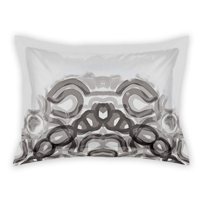Taie décorative aquarelle kaléidoscope