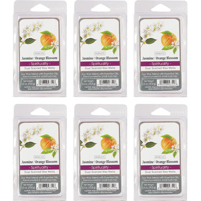 Fondant à la cire parfumée à la fleur d'oranger et au jasmin