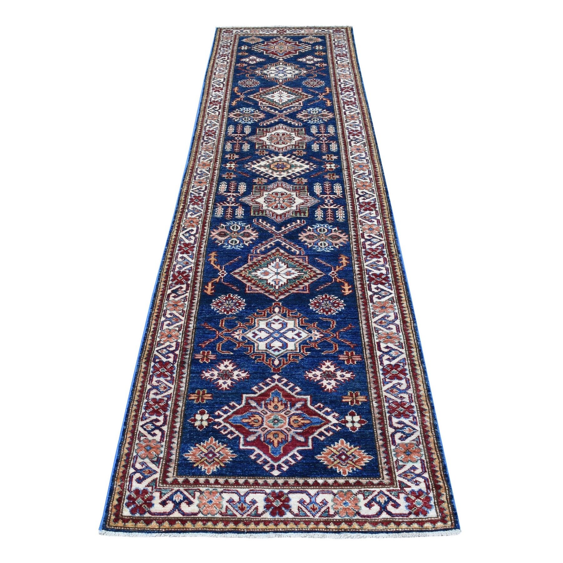 Rugsource Light Blue Wool Kazak Oriental Area Rug 6x8