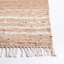 Tapis rayé ivoire / brun en jute / laine / coton Macio-551608948