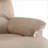 Recliners Traditional Beige Fabric Recliner with Pillow Top Arms, External Latch | Beige | Woven Polyester+Solid Wood-1032578278-1032578276