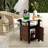 Single Door Bar Cart