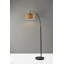 Aukerman 68'' Arched Floor Lamp
