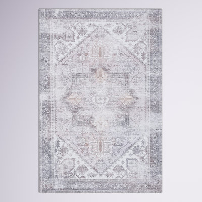 Tucson Florentine Machine Washable Non-Slip Area Rug 