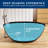 Forma 55'' Freestanding Tub Solid Surface Freestanding Soaking Bathtub-102094218