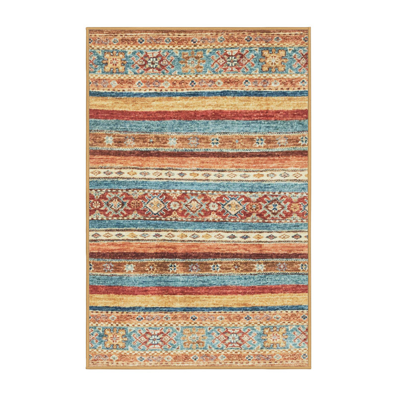 Abstract Indoor Rug, Rectangle 5' x 8'
