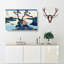 A View Of Mount Fuji Across Lake Suwa by Katsushika Hokusai - Wrapped Canvas Painting-55368116