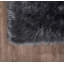 Tapis gris foncé à poil long Macie-Rae-542765893