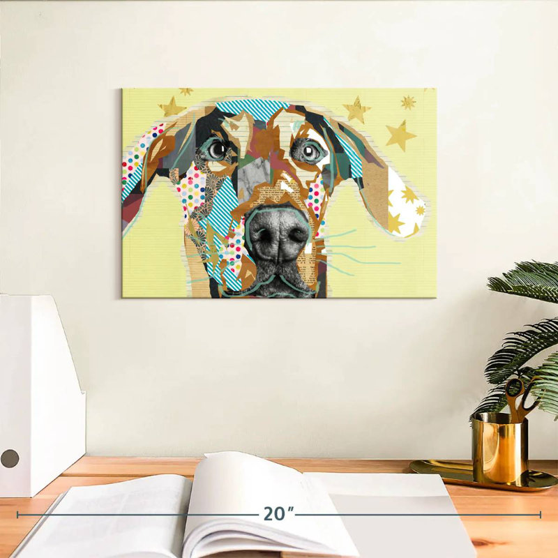 Brampt Doberman Collage, 8" H x 12" W